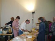 Marché Cardons 2003, Omelettes aux Truffes, Yvette Mancip, Guy Meffre