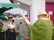 Marché Cardons 2003, Confrérie, Josette Beraud, Jean-Marie Leleux